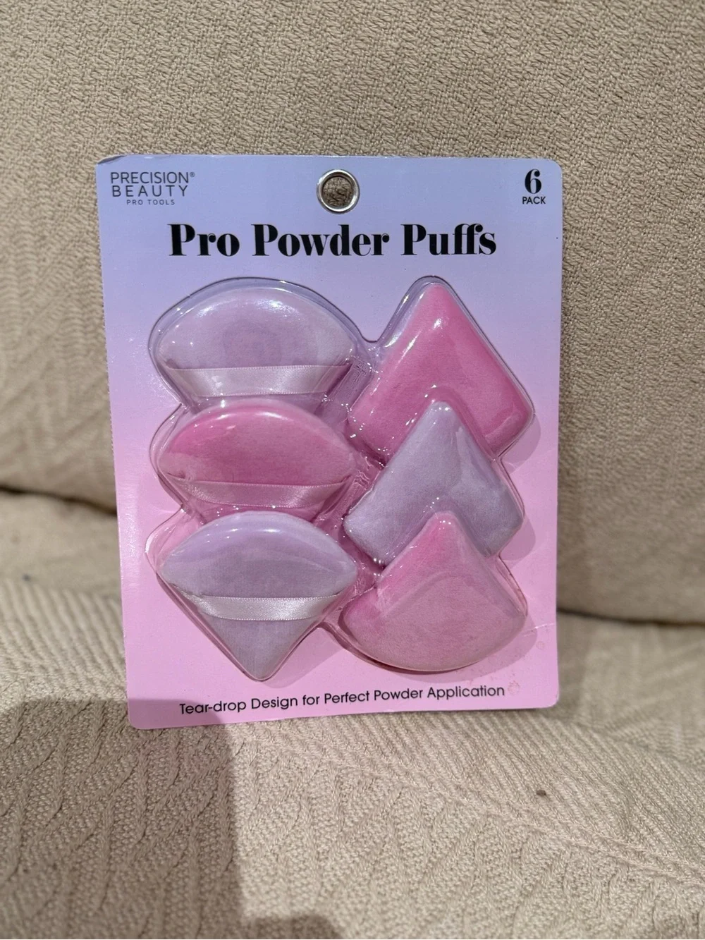 Precision Beauty Pro Powder Puffs - Pink Mix